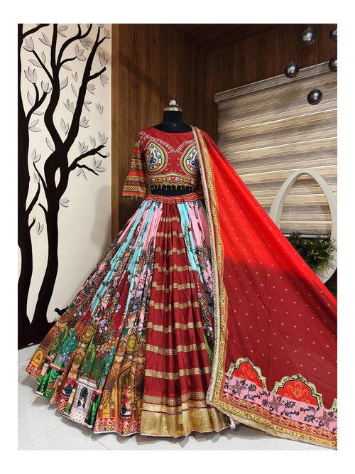 Designer Printed Lehenga Choli 💃 Navratri - Garba 💃 collection