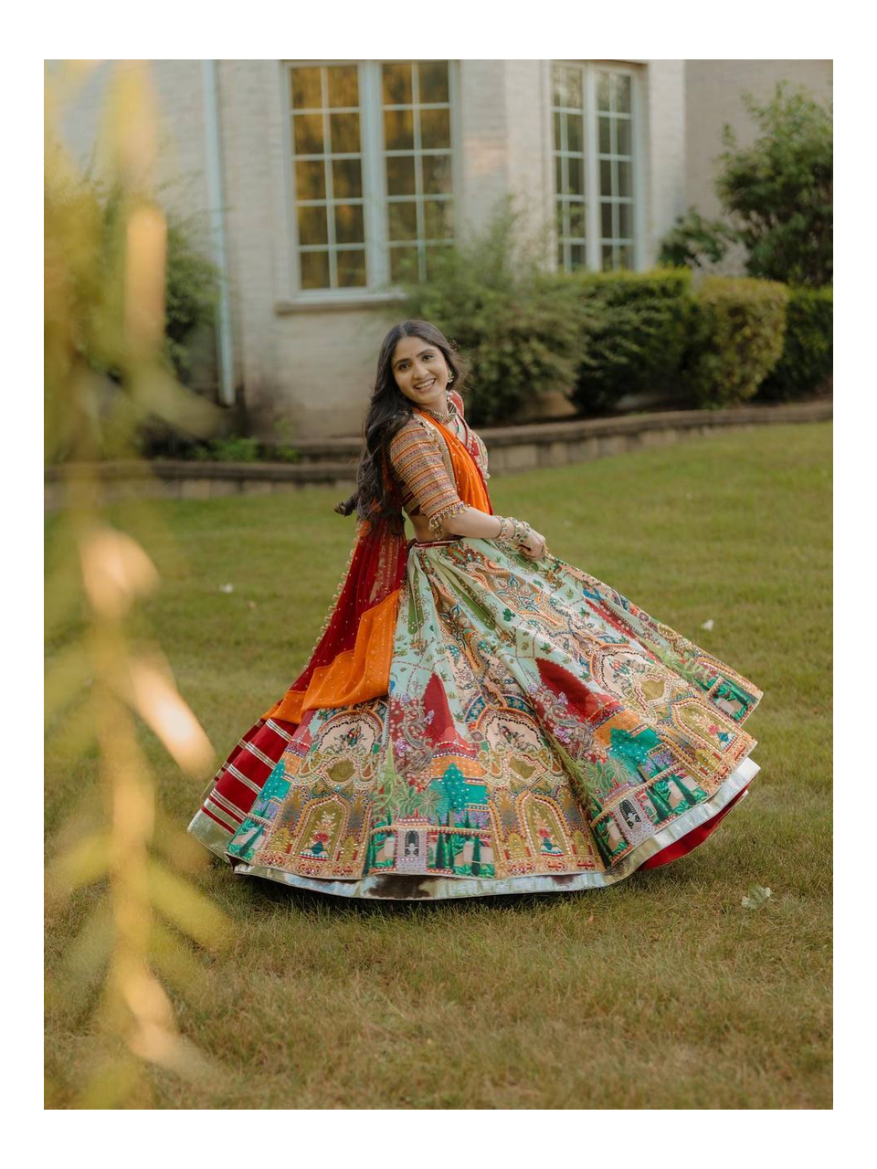 Designer Printed Lehenga Choli 💃 Navratri - Garba 💃 collection